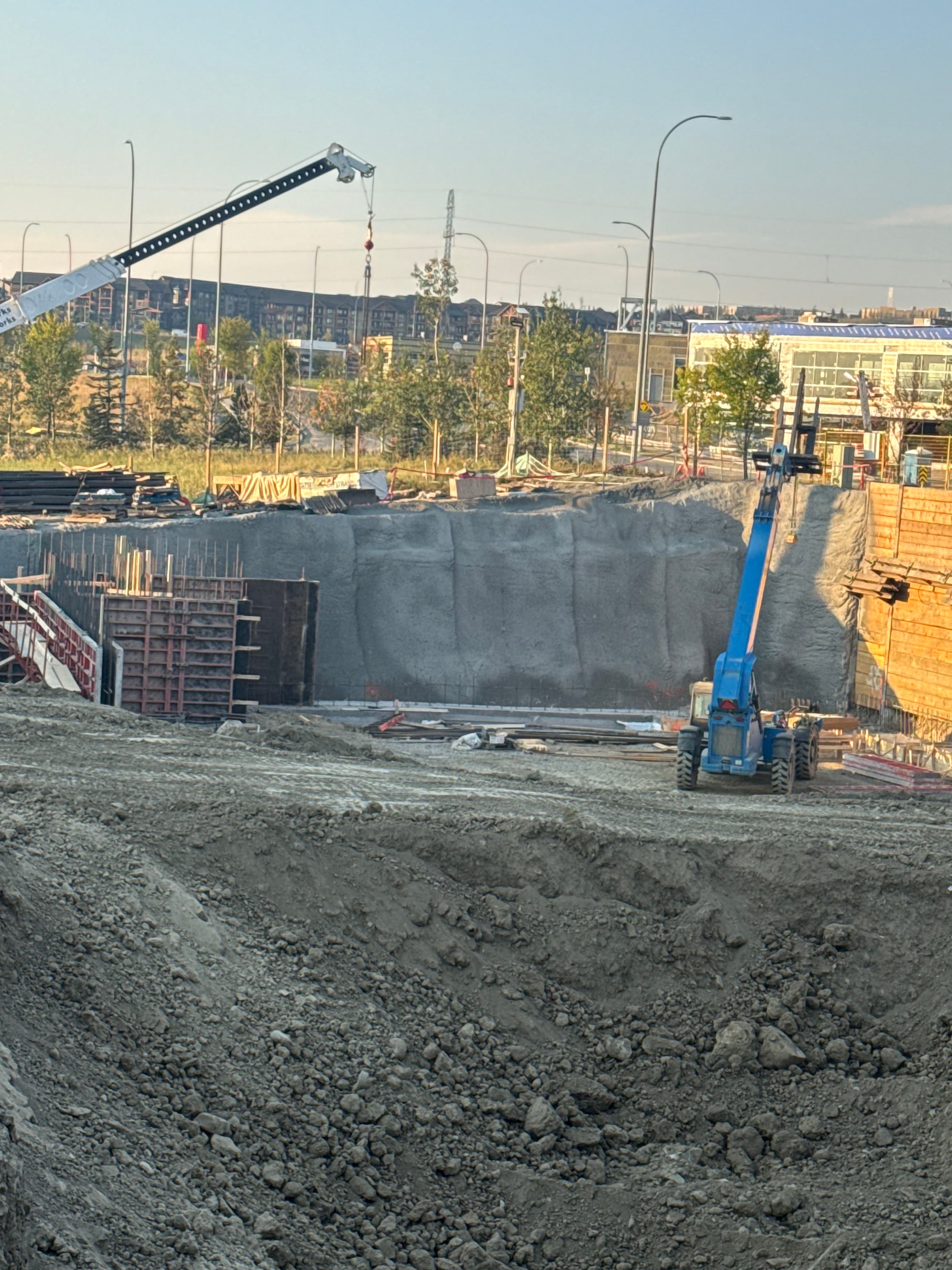 Shoring & Stabilization project
